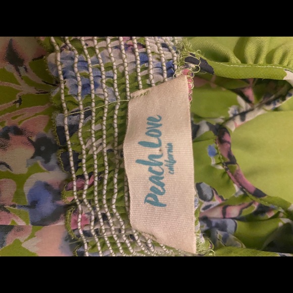 Lime green off the shoulder top - Picture 3 of 4